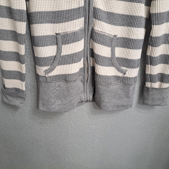 Levi's Waffle Knit Striped  Jacket  Size S - Picture 10 of 12